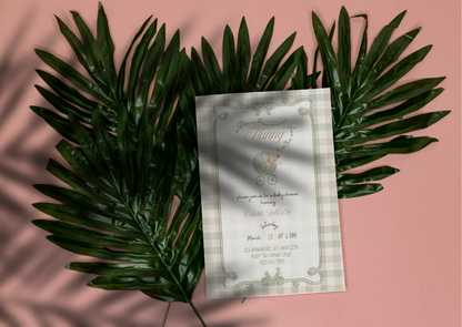 Little Hunny Invitation - MintyInvites