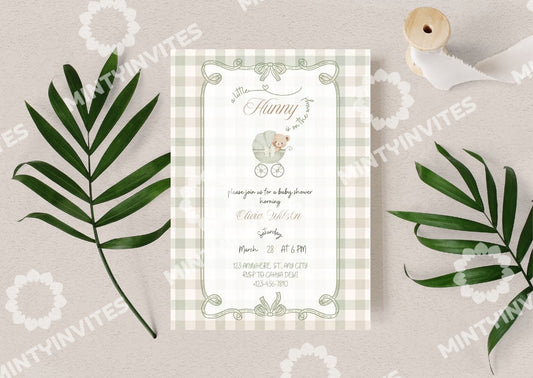 Little Hunny Invitation - MintyInvites