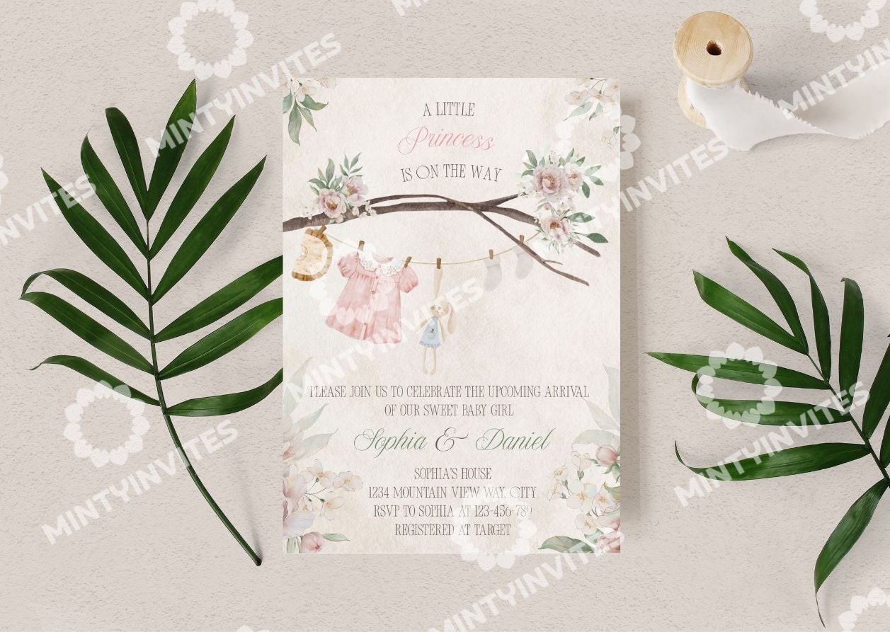 Little Princess Invitation - MintyInvites