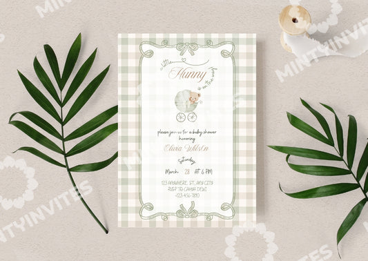 Little Hunny Invitation - MintyInvites